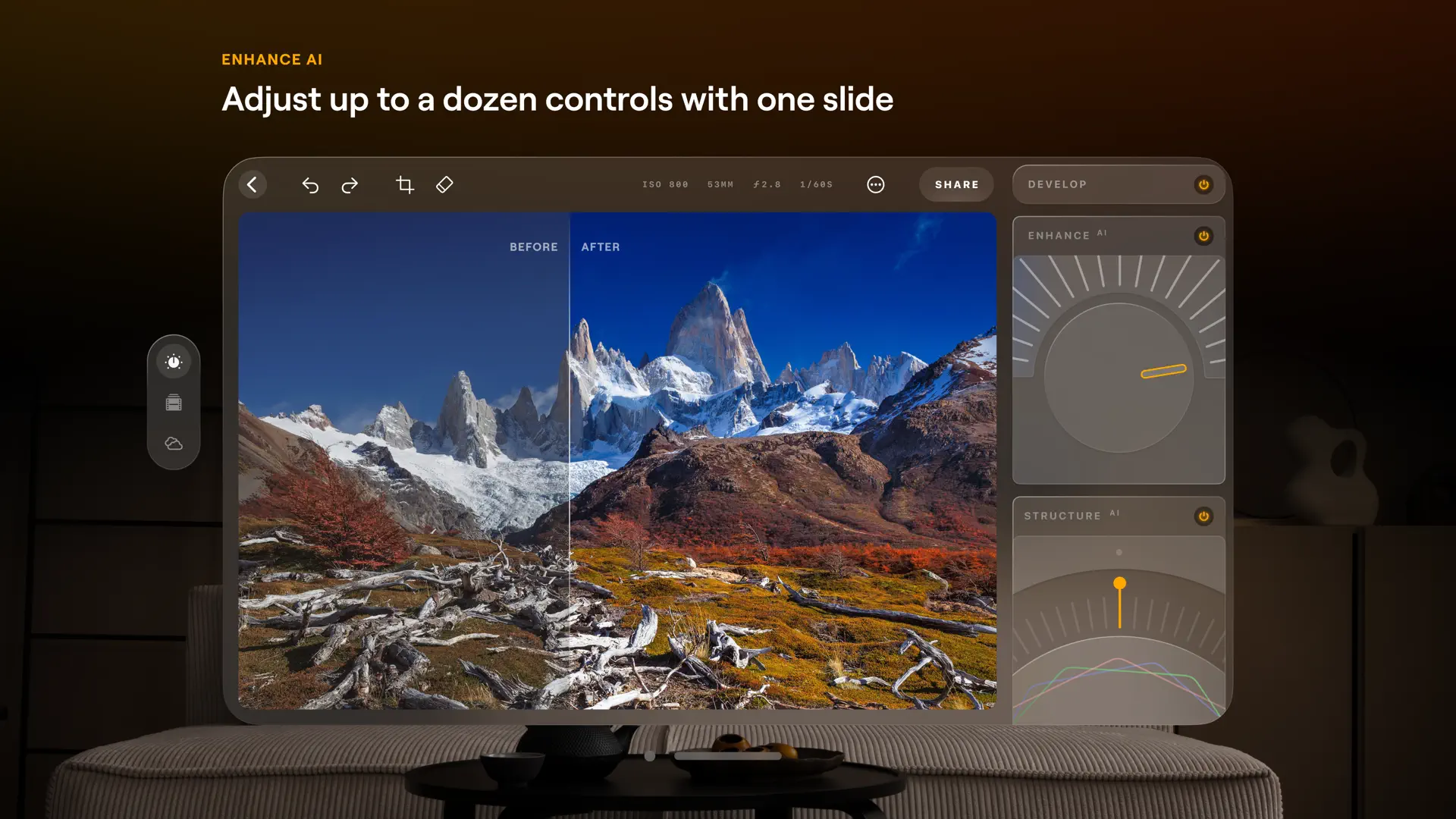 Luminar Mobile AI Photo Editor screenshot