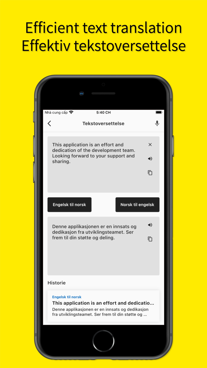 English Norwegian Translator