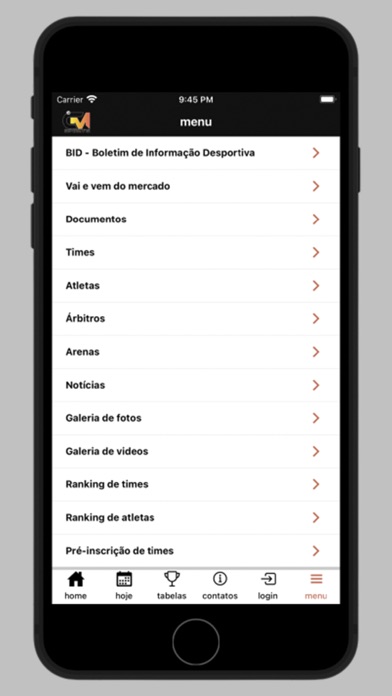 Screenshot 2 of CM SPORTS App