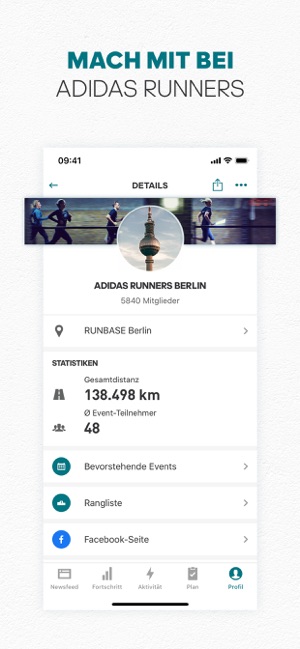 adidas Running App Runtastic im App Store