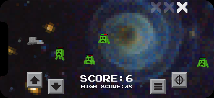 Alien SpaceCraft Game
