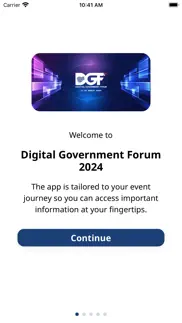 digital government forum iphone screenshot 2