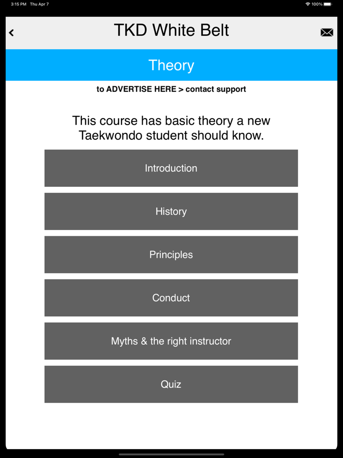 The Taekwondo White Belt