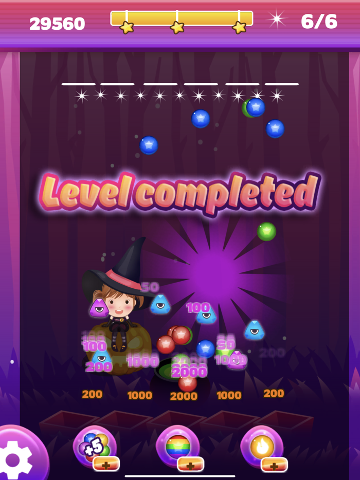 Bubble Shooter Dark Halloween