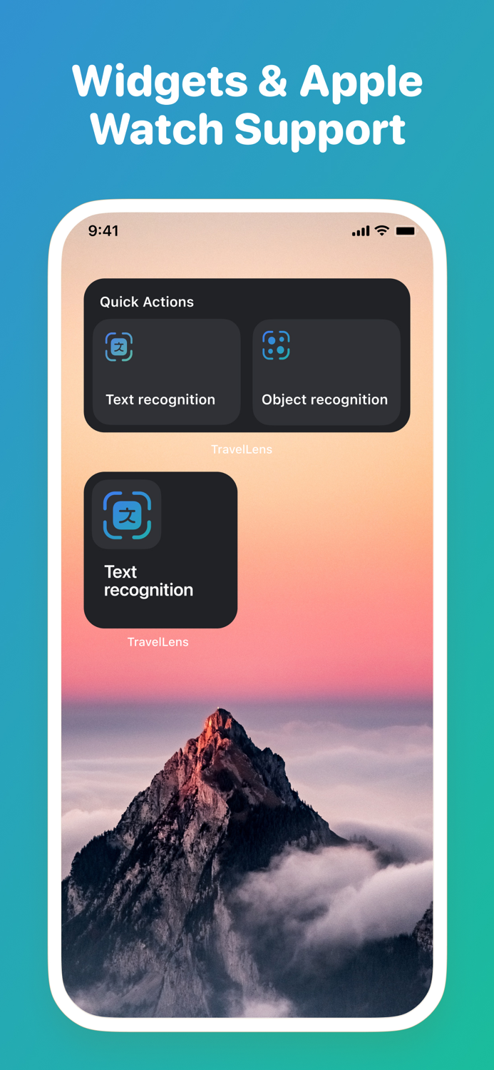 Snap and Translate TravelLens
