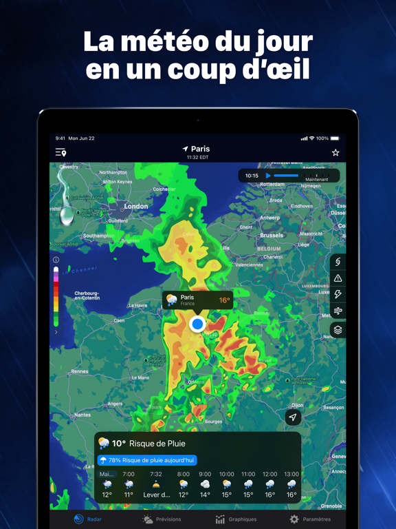 Screenshot #4 pour Radar Météo: Hurricane Tracker