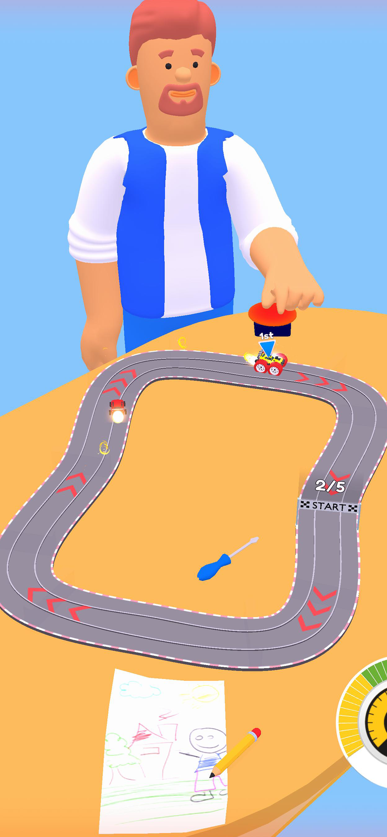 Slot Racing Game