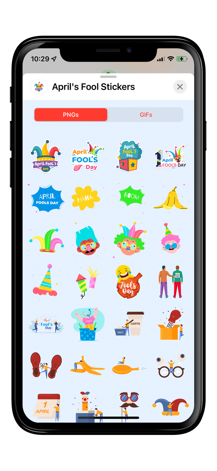 Aprils Fool - GIFs and Stickers