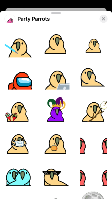 Party Parrots HD Screenshot