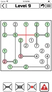 hashi puzzle iphone screenshot 2