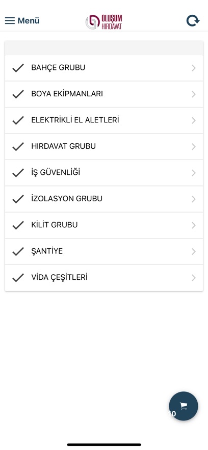 Oluşum Hırdavat B2B