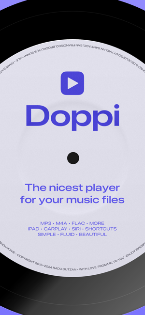 Doppi: local file music player Screenshot