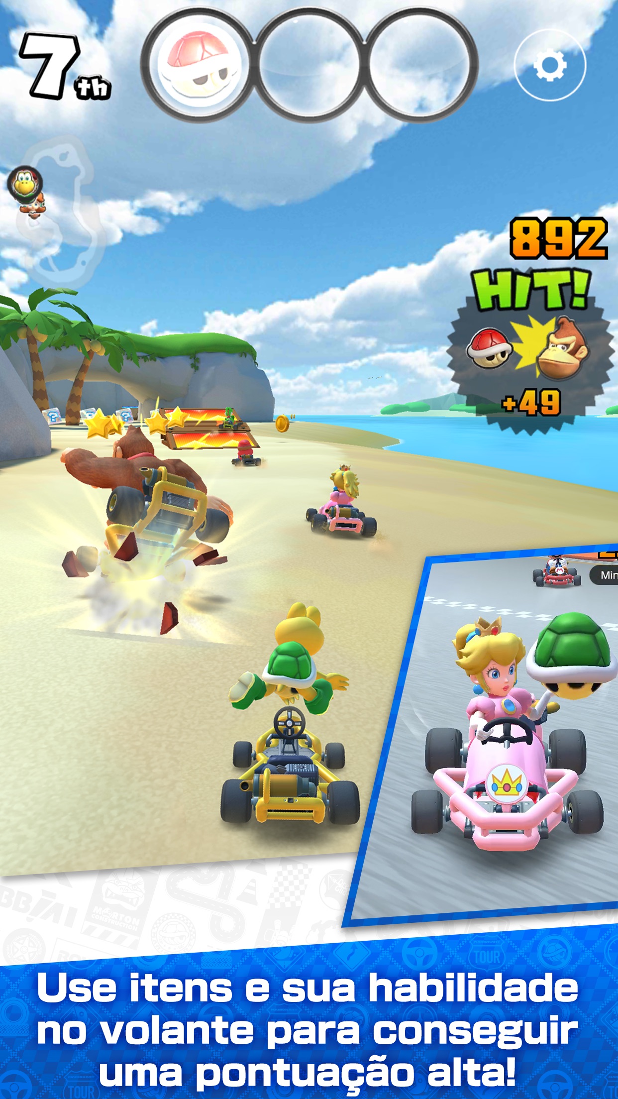 Screenshot do app Mario Kart Tour