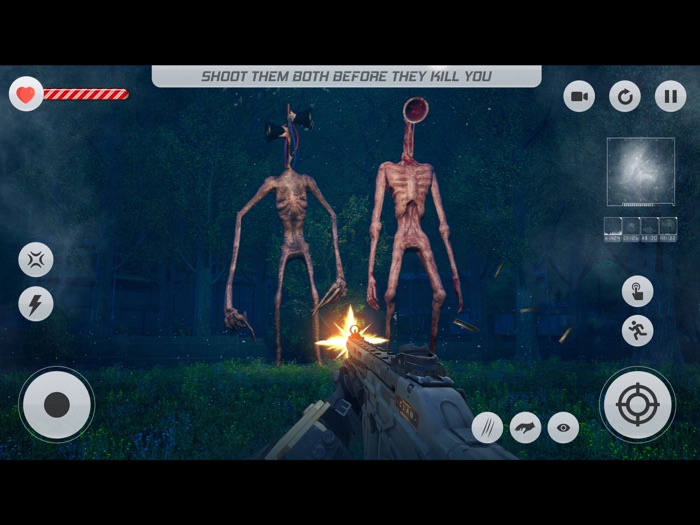 Scary Light Head Horror Escape