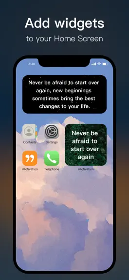 Game screenshot iMotivation - Positive Quotes hack