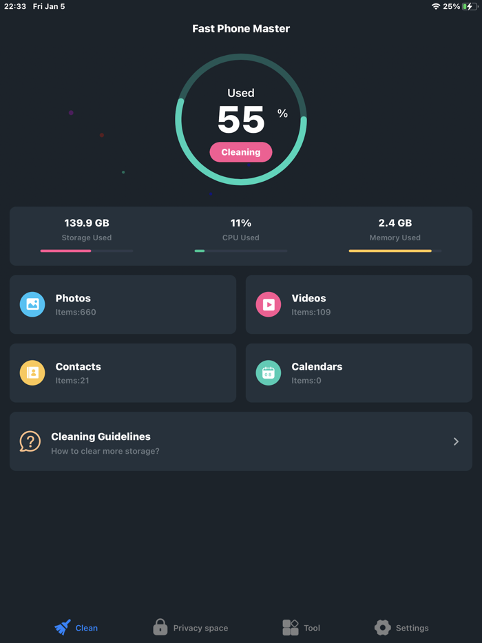 Phone Master - Clean Storage