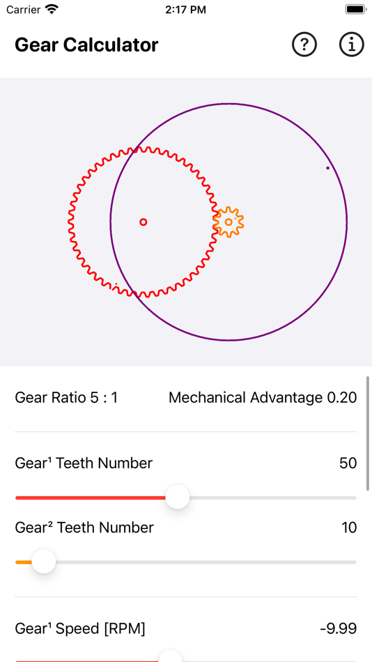 #7. Gear Simulation & Calculation (iOS) Podle: Heng Jia Liang