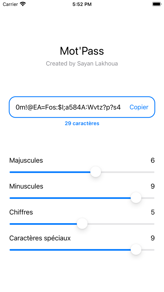 #1. Mot'Pass (iOS) 来自: Nayef Lakhoua