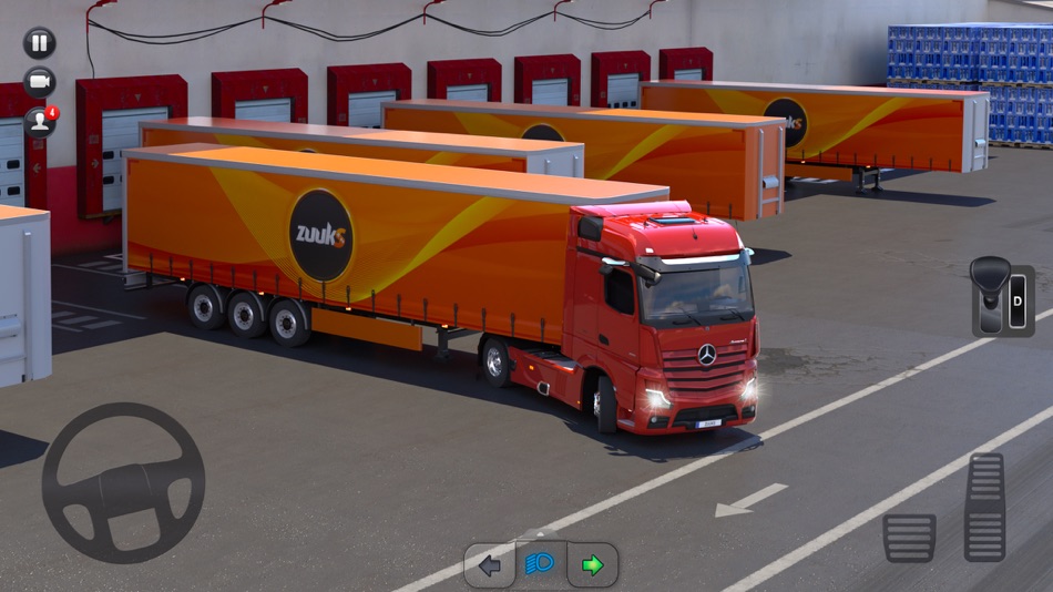 #6. Truck Simulator : Ultimate (iOS) 由: Zuuks Games