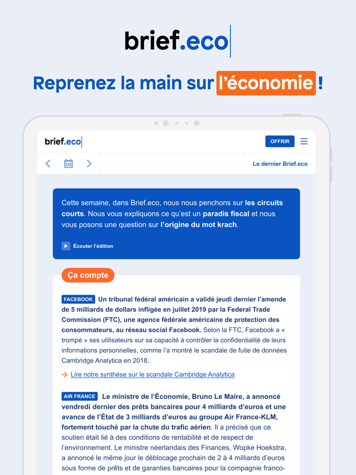 Brief.eco  actu éco expliquée