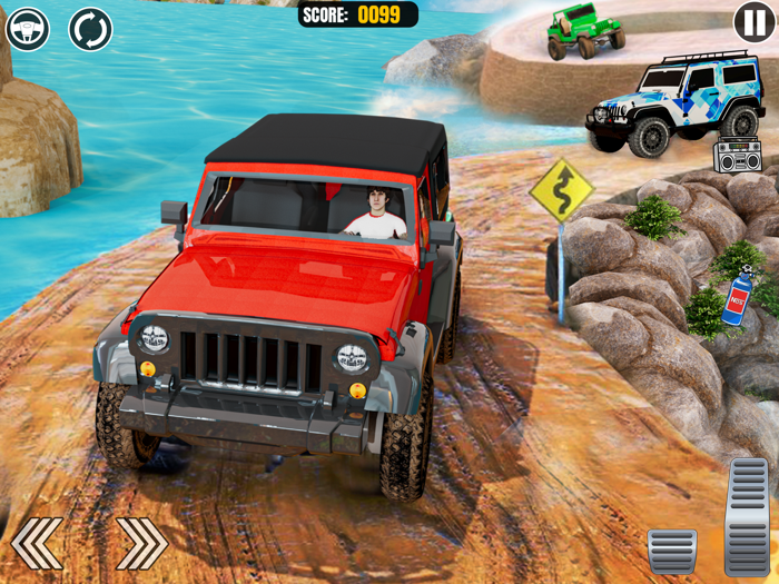 Offroad Jeep Car Driving Games