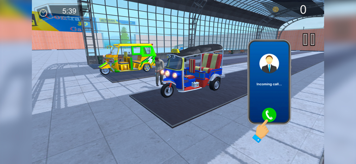 TukTuk Auto Rickshaw Taxi Game