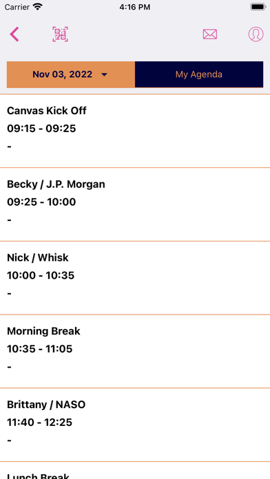 Canvas Conference Screenshot