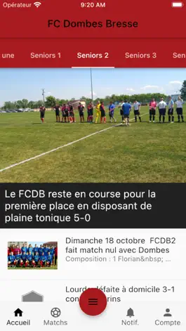 Game screenshot FC Dombes Bresse mod apk