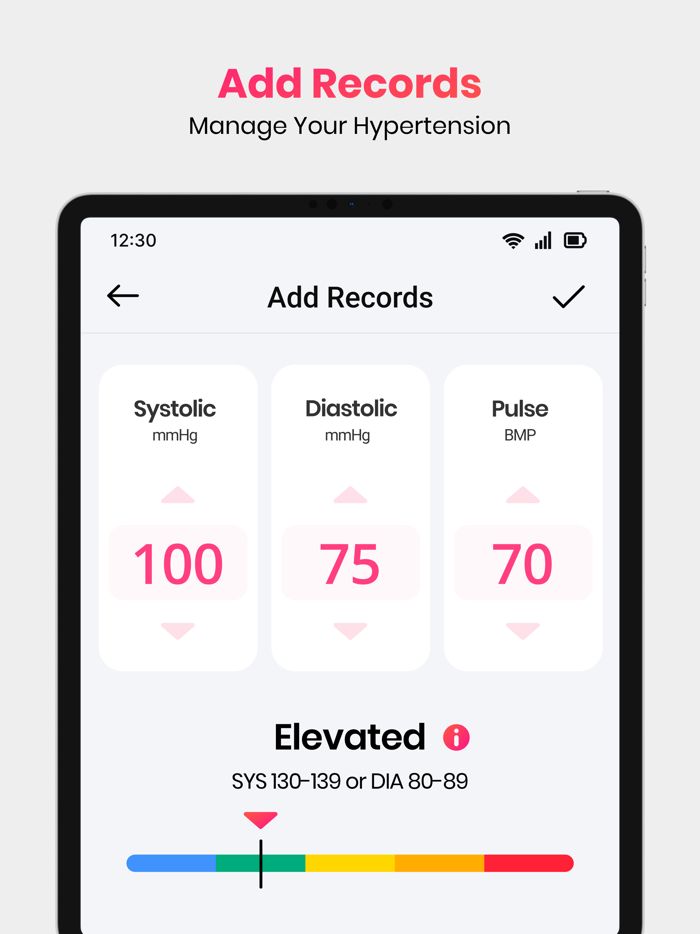Blood PressureCheckerMonitor