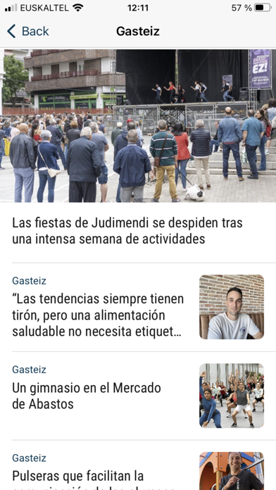Diario de Noticias de Alava Screenshot