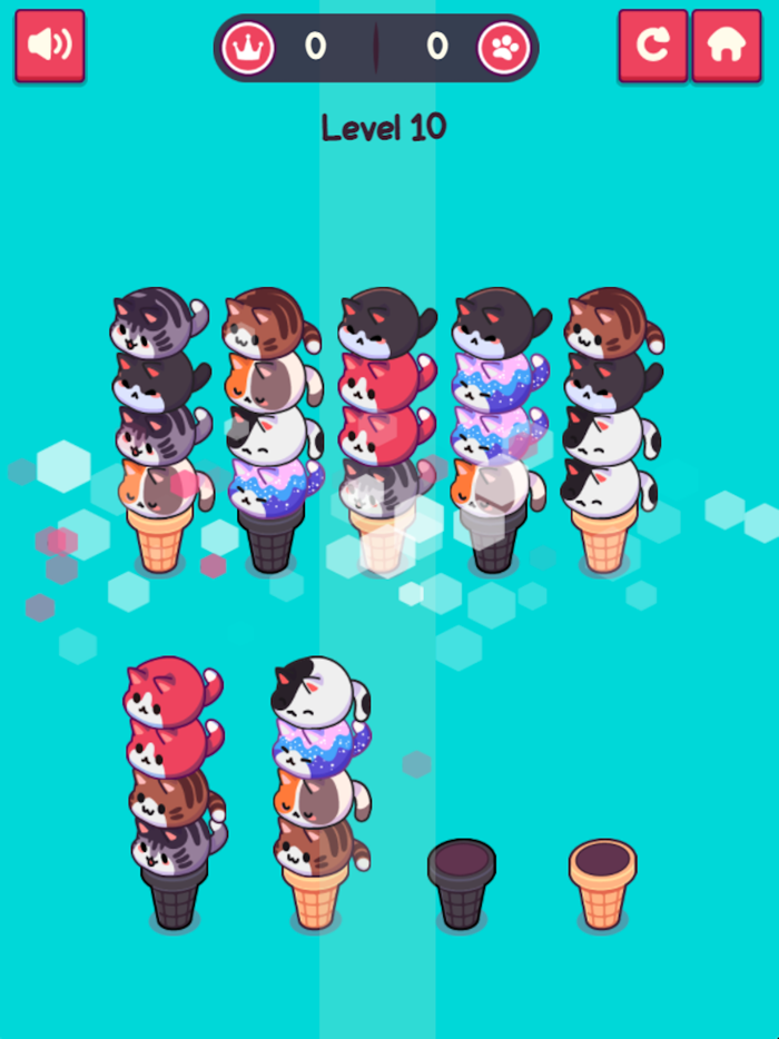 Ice Cream Cat – Color Sort