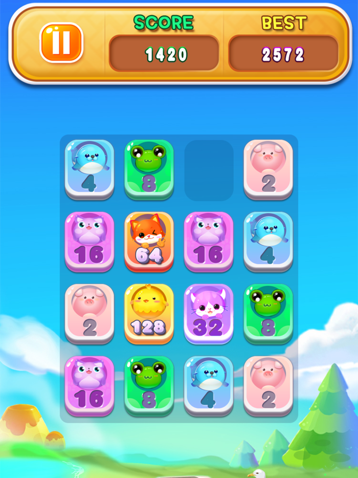 2048Number Puzzle Games