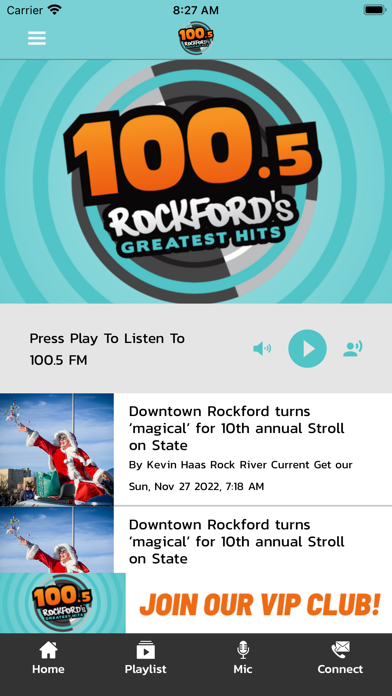 100.5 Rockford’s Greatest Hits Screenshot