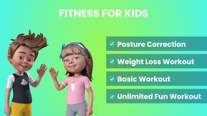 Fitness for Kids: Kids Workout Screenshot