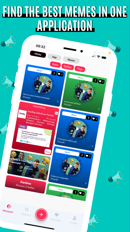 #1. Meme soundbox Laboîteà (iOS) 作者: David Fournier