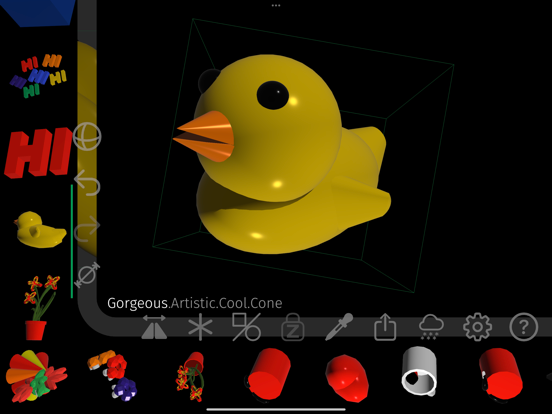 Noumenal iPad screenshot 8 - Graphics & Design app