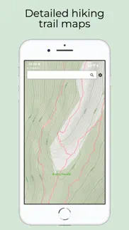 hiking trail map (offline) iphone screenshot 1