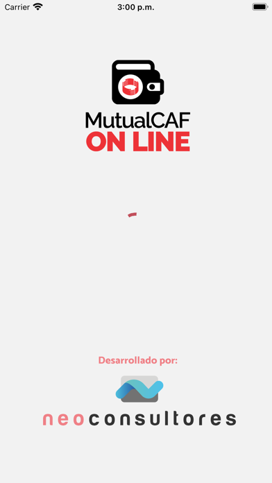 Mutual CAF Online Screenshot