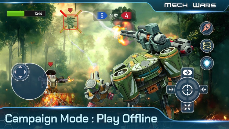 Mech Wars-Online Robot Battles screenshot-3