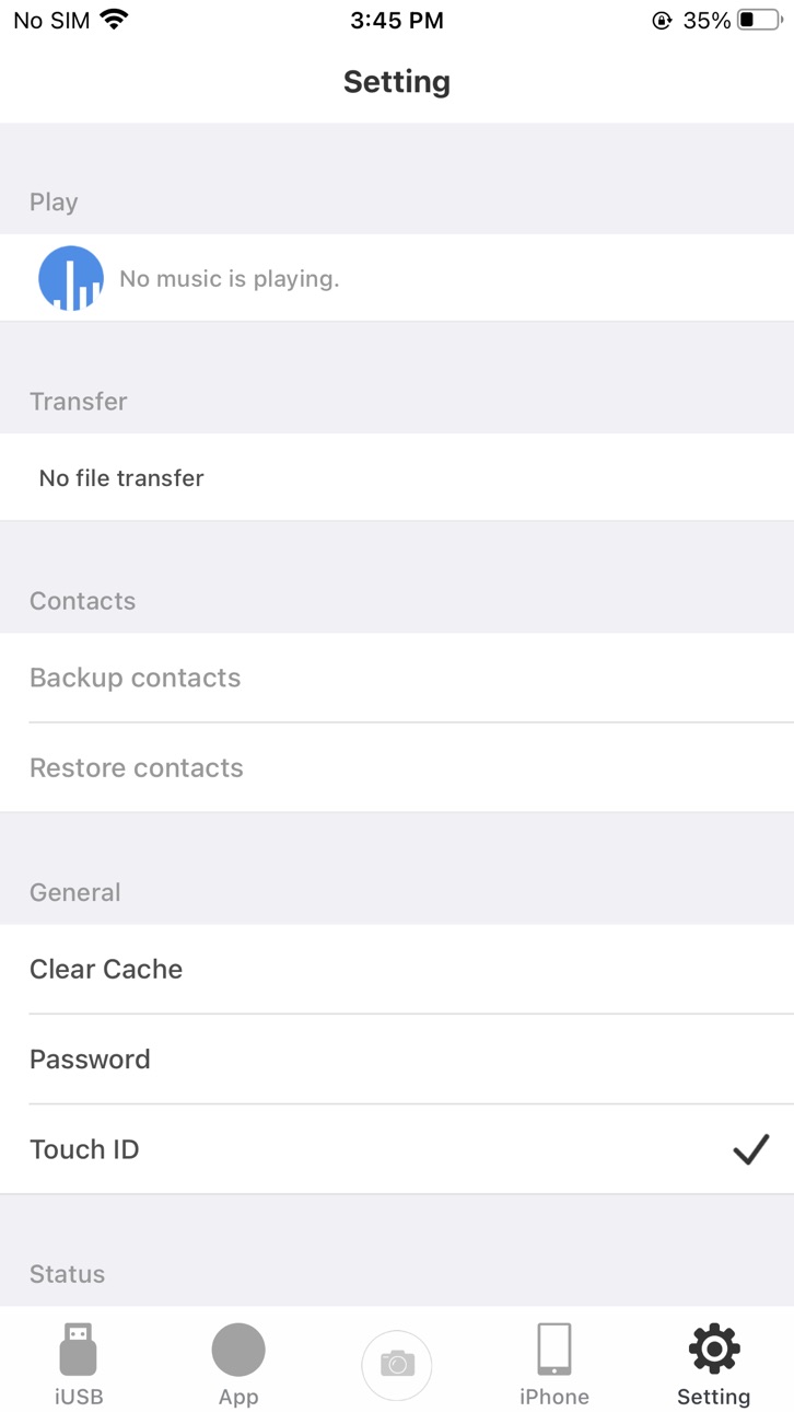iPhone screenshot