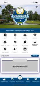 Chandigarh Golf League screenshot #1 for iPhone