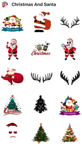 Game screenshot Christmas & Santa Stickers apk