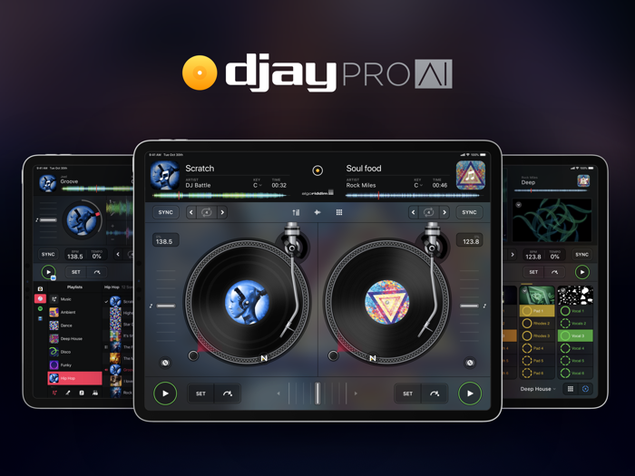 djay - DJ App and AI Mixer