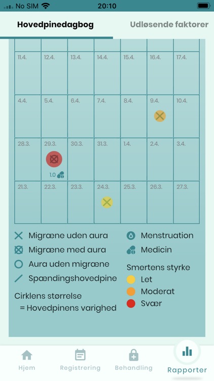 Min Migræne screenshot-5