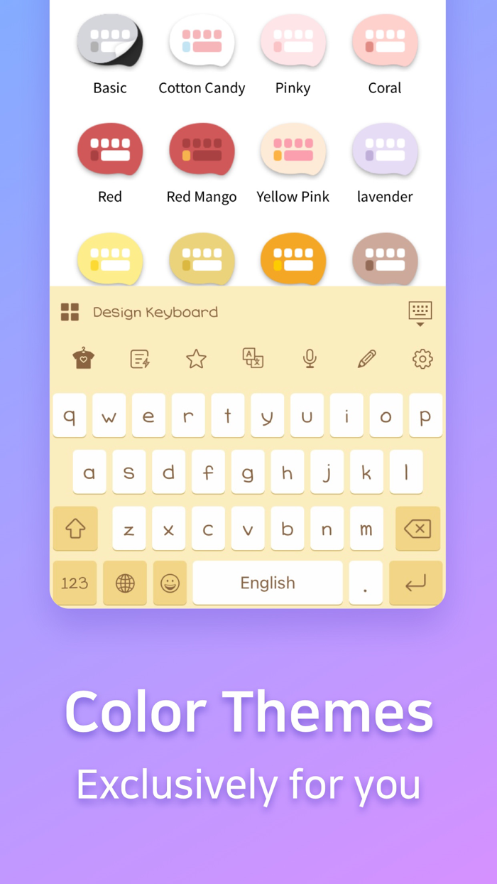 Design Keyboard - Theme Emoji