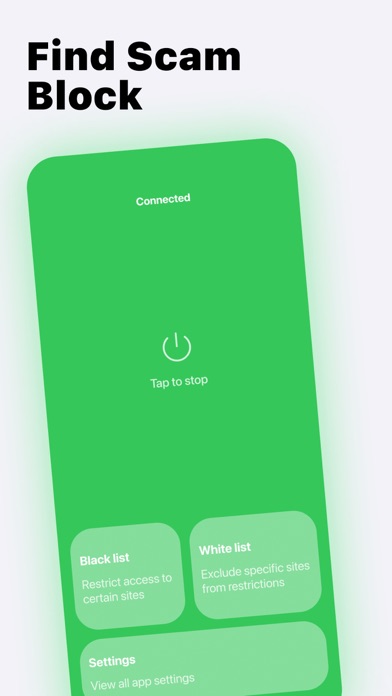 Find Scam Block Screenshot
