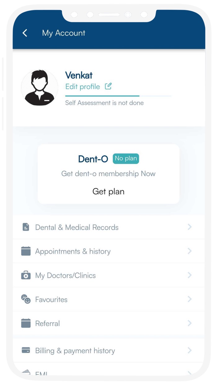Dent-O  Patient App
