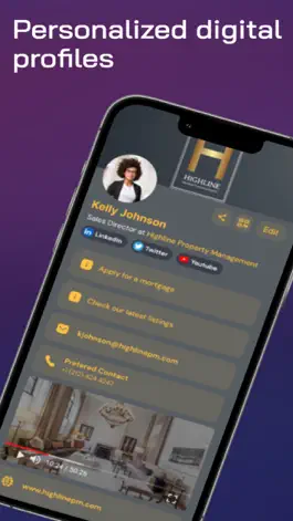 Game screenshot KADO business cards & CRM mod apk