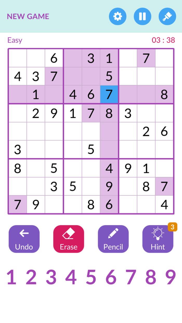SudokuBrain Puzzle Game