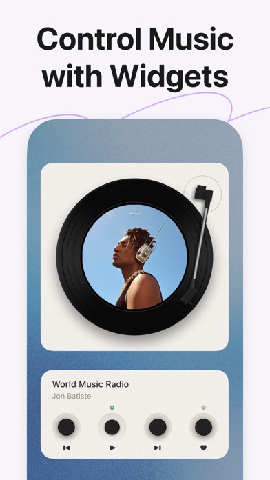 MD Vinyl - Widget & Player Screenshot